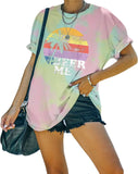 Beer Me Shirt Women Funny Drinking Tie Dye T-Shirt
