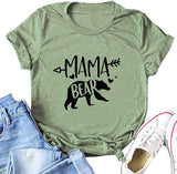 T-Shirt maman ours femme, chemise maman
