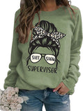 Women Funny Mom Sweatshirt Shirt
