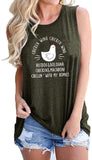 Women Chicken Wing Hotdogs and Bologna T-Shirt Funny Chicken Shirt for Women