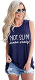 Chemise pas slim pour femmes Débardeur pas slim pour femmes