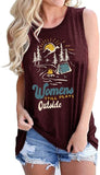 Damen T-Shirt „Still Plays Outside“ Camping-T-Shirt für Frauen