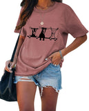 Three Goats Make Happiness Women T-Shirt