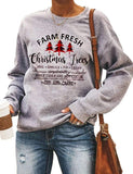 Women Long Sleeve Christmas Sweater Christmas Shirt