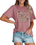 Frauen Pflanze Mama Geschenk T-Shirt Blume Mädchen Tees