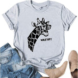 Giraffe war oben T-Shirt Giraffe Shirt