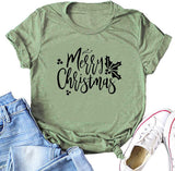 Women Merry Christmas T-Shirt