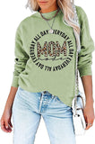Mom Mode Shirt for Women All Day Everyday Mom Mode Long Sleeve Sweatshirt