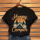 Women Happy Camper T-Shirt