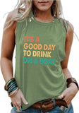 Kreuzfahrt-Urlaubs-Tank für Frauen Es ist ein guter Tag, um auf einem Boot zu trinken T-Shirt