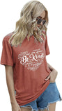 Frauen seien Sie freundlich Sprachen T-Shirt Freundlichkeit Shirt