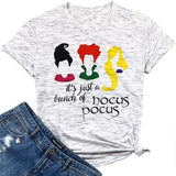 C'est juste un tas de Hocus Pocus T-Shirt femme chemise d'Halloween