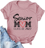 Women Senior Mom Class of 2022 Shirt
