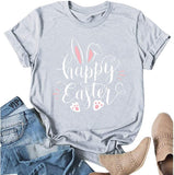 Women Happy Easter T-Shirt Cute Easter Shirt