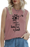 Women Wish Tank Some See A Weed Others See A Wish T-Shirt Weed Lover Shirt