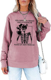 Women You Smell Like Drama Halloweentown Sweatshirt