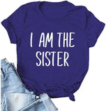 Damen T-Shirt „Ich bin die Schwester“