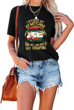 Damen T-Shirt für Camping-Liebhaber