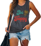 T-Shirt tournesol pour femmes, t-shirt graphique de bonheur inspirant
