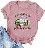 Women This Witch Needs Coffee T-Shirt Halloween Shirt