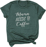 Mama braucht Kaffee T-Shirt Kaffee Grafik Shirt
