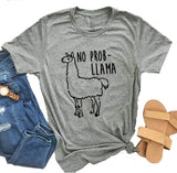 T-shirt No Prob Lama pour femmes