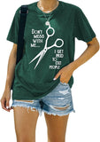 Damen T-Shirt mit V-Ausschnitt