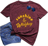 T-Shirt Soleil &amp; Whisky Femme