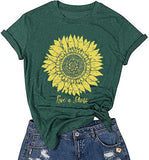 Damen Rise &amp; Shine T-Shirt Sonnenblumen-Shirt