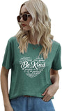 Frauen seien Sie freundlich Sprachen T-Shirt Freundlichkeit Shirt
