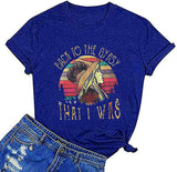 Women Back to The Gypsy That I was T-Shirt Gypsy Girl Shirt