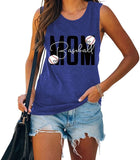Baseball Mom Tank Top Baseball Mom Shirt for Women Graphic Tank Top
