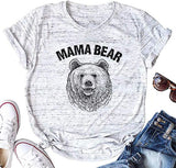 Women Mama Bear T-Shirt