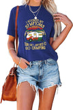 Damen T-Shirt für Camping-Liebhaber