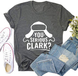 Femmes You Serious Clark T-Shirt Chemise de Noël