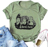 Frauen Hocus Pocus T-Shirt Sanderson Schwestern Shirt