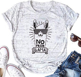 T-shirt No Drama Lama pour femmes