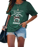 Women I'm Really Tired of Babysitting My Mom's Grandkids Tees Shirt Tops