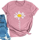 Women Let It Be T-Shirt Daisy Shirt
