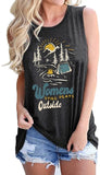 Damen T-Shirt „Still Plays Outside“ Camping-T-Shirt für Frauen
