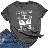 Das Leben ist kurz, mach die Reise T-Shirt