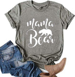 Women Mama Bear T-Shirt