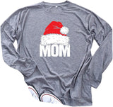 Frauen Mama Santa Hut Shirt Santa Bluse