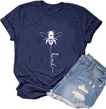 Women Bee Kind T-Shirt Graphic Shirt & Blouse