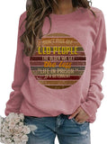Women Long Sleeve Don't Piss Off Old People Sweatshirt Vintage Sweater