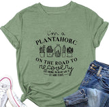 Pflanzentherapie-Shirt Ich bin ein Pflanzensüchtiger auf dem Weg zur Genesung T-Shirt