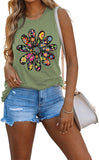 Damen Tank Top mit Blumen-Print