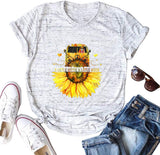 Un petit hippie un petit capot T-Shirt Tournesol Chemise de paix