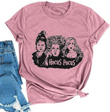 Frauen Hocus Pocus T-Shirt Sanderson Schwestern Shirt