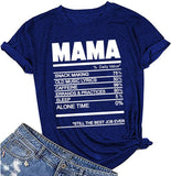 Women Mama Daily Value T-Shirt